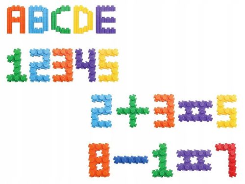 Klocki KONSTRUKCYJNE MAŁYCH GENIUSZY 685 el. BOX + walizka na Arena.pl