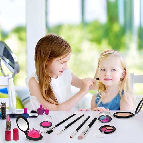 KUFEREK JEDNOROŻEC Z KOSMETYKAMI DLA DZIEWCZYNKI PAZNOKCIE MAKIJAŻ MAKE UP na Arena.pl