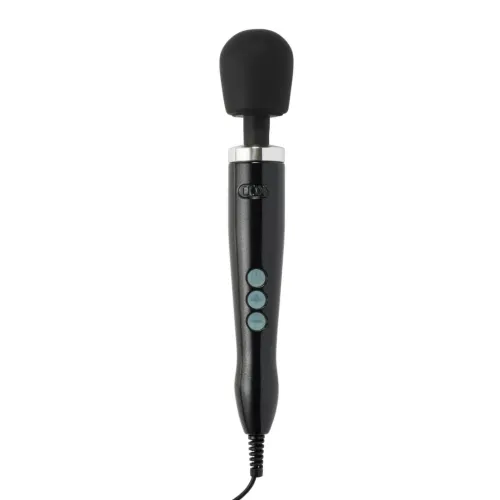 doxy die cast wand massager black - luksusowy masażer z aluminium na Arena.pl