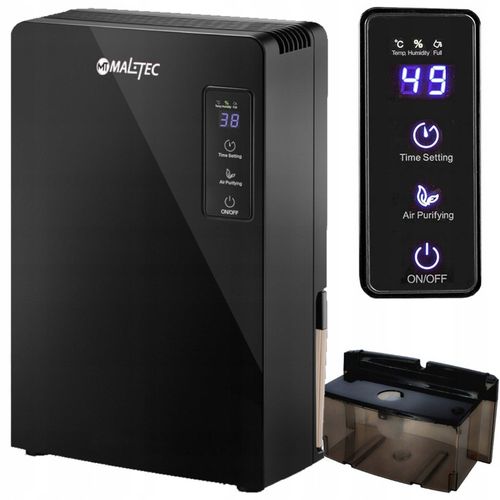 Osuszacz Powietrza Mocny 90W Pochłaniacz Wilgoci Cichy Wydajny Zbiornik 2,2 na Arena.pl