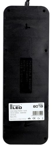 Przedłużacz Listwa Zasilająca Sieciowa 3M 10 Gniazd + 5X USB Ładowarka na Arena.pl