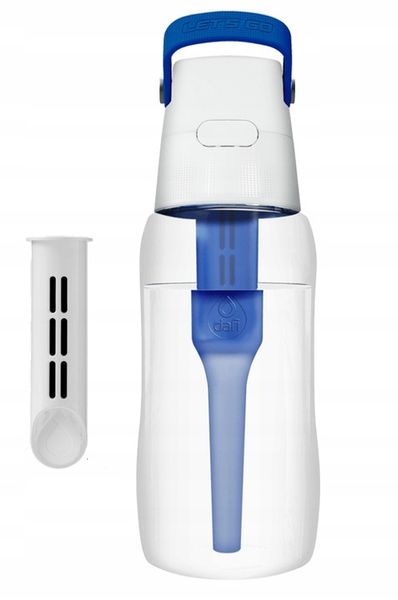 Niebieska butelka filtrująca Dafi SOLID 0,5L zdjęcie 2