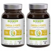 Biowen OMEGA 3 Forte EPA 1000 mg DHA 500 mg 180 kapsłek Serce Mózg Pamięć