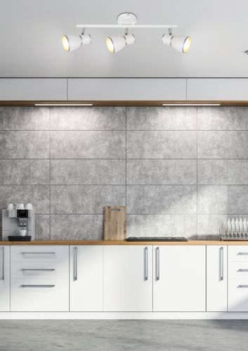 Fido listwa 3x40W E14 biały+chrom na Arena.pl