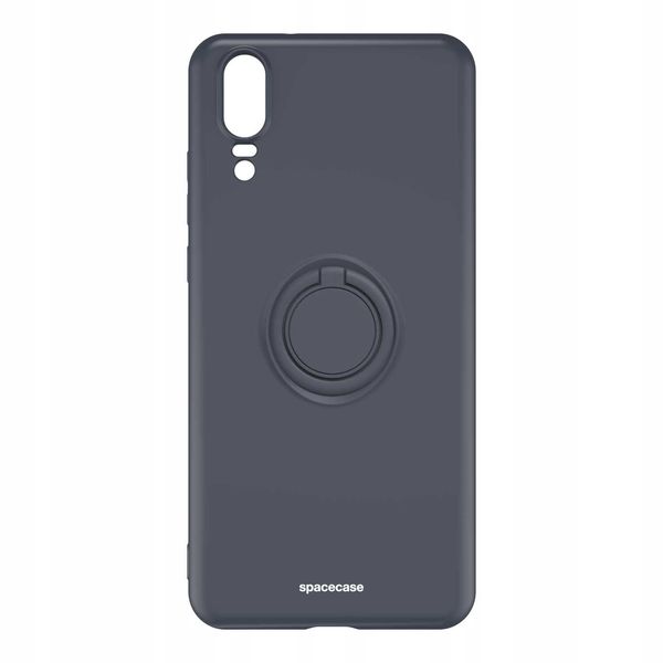 Spacecase Silicone Ring Huawei P20 Black zdjęcie 5