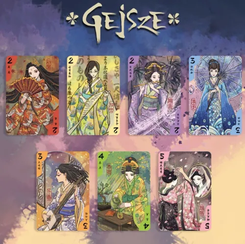 Przepiękna dwuosobowa gra karciana minimum zasad maksimum strategii Gejsze na Arena.pl