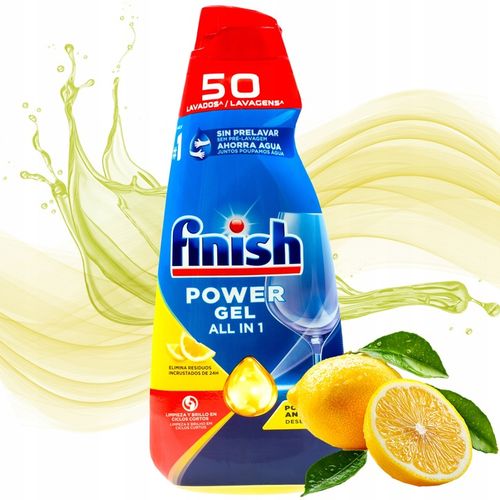 Finish Żel 1l do Zmywarki All-in-1 Power Max Lemon na Arena.pl