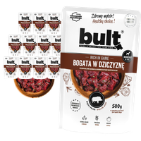 BULT mokra karma dla psa Dziczyzna saszetka 12x500g