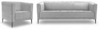 Zestaw TOLEDO Vena 03 niebieski kanapa fotel welur/velvet PRODUCENT PL