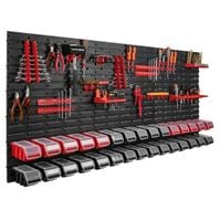 Tablica warsztatowa narzędziowa 178 x 78 cm + 30 kuwet