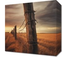 Obraz 30x30cm Zachód na Pograniczu