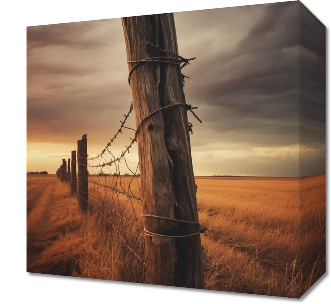 Obraz 30x30cm Zachód na Pograniczu zdjęcie 1