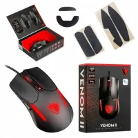 PANTHERISE VENOM II MYSZ GAMING RGB DRAG MINECRAFT 60IPS 12800DPI 1000Hz