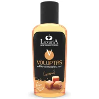 intimateline luxuria voluptas żel do masażu karmelowy 100 ml rozgrzewający