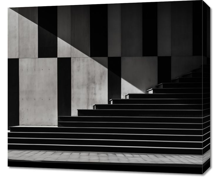 Obraz 70x60cm Geometria w Architekturze zdjęcie 1