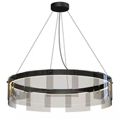 Ledowa lampa wisząca CGGALLEN60 36W czarny przydymiony