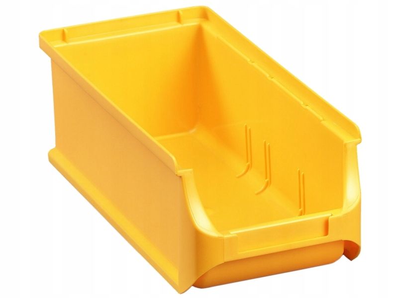 Pojemnik magazynowy, Kuweta warsztatowa, 21.5x10.2x7.5cm, Kolor Żółty zdjęcie 1