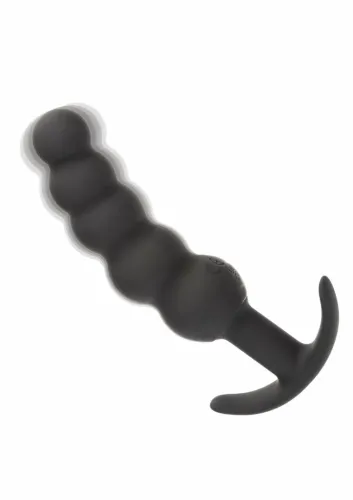 calexotics boundless vibrating x5 beaded plug silikonowy, 10 trybow na Arena.pl