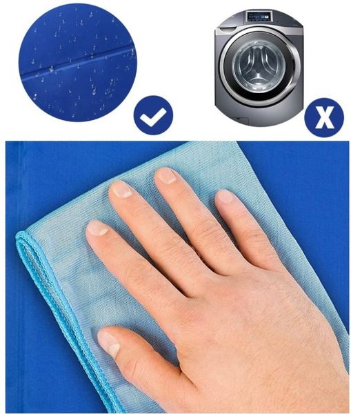 Żelowa Mata Chłodząca Dla Zwierząt 50X65 Cm Niebieska zdjęcie 13