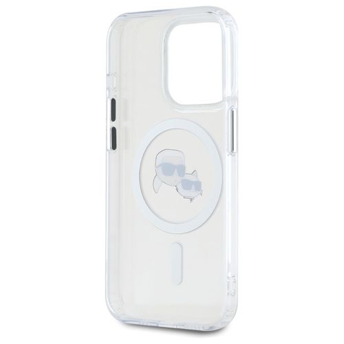 Etui Karl Lagerfeld do iPhone 15 Pro Max, Biały, MagSafe na Arena.pl