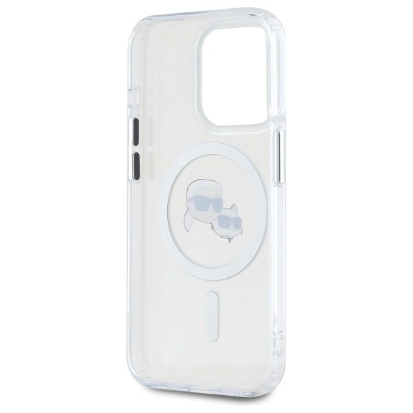 Etui Karl Lagerfeld do iPhone 15 Pro Max, Biały, MagSafe zdjęcie 7