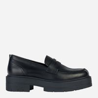 Loafersy damskie skórzane Geox GEOD36VDI00043C9999