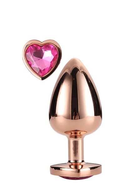 Gleaming Love Rose Gold Plug Large zdjęcie 2