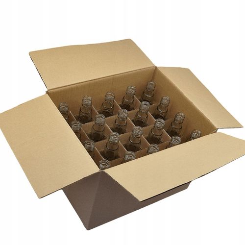 20x Butelki szklane DANIELS 500 ml + ZAKRĘTKI + KRATOWNICA na WHISKY WÓDKĘ na Arena.pl