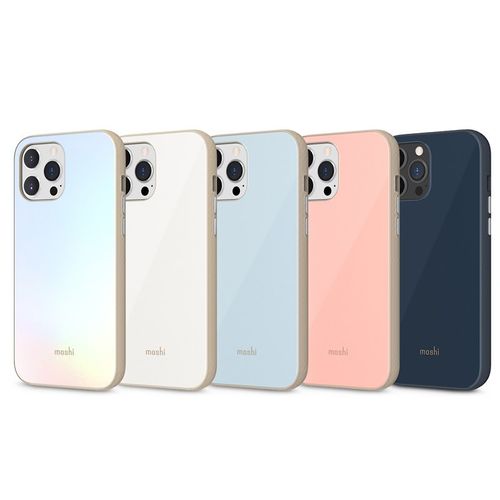 Moshi iGlaze - Etui iPhone 13 Pro Max (system SnapTo) (Dahlia Pink) na Arena.pl
