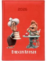 KALENDARZ A4 2026 DZIENNY PLANER Z NADRUKIEM PERSONALIZOWANY DLA BABCI