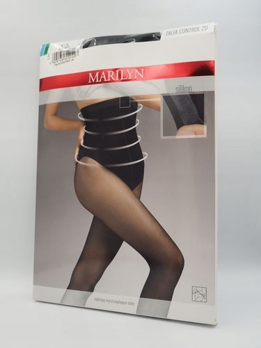 Rajstopy gładkie Marilyn Talia Control 20den czarny Nero rozmiar 3 na Arena.pl