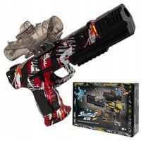 PISTOLET NA KULKI ŻELOWE PIANKI AUTOMATYCZNY 2W1 NA AKUMULATOR + 500 KULEK