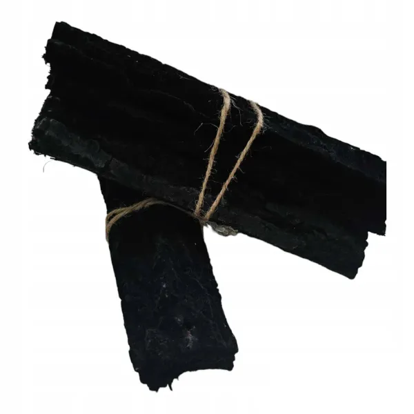 Naturalna Kora Płaty Drewna Zamszowana Czarna 3 Sztuki Baza do Stroików zdjęcie 1