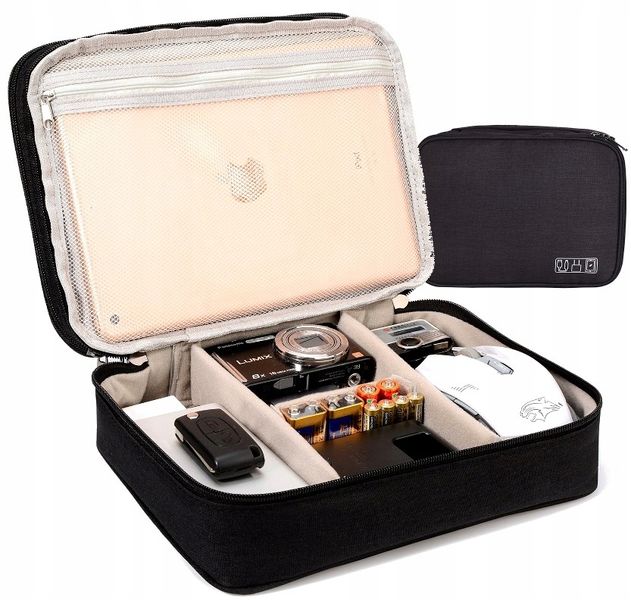 Organizer Torba Podróżna Na Kable Ładowarki Etui zdjęcie 9