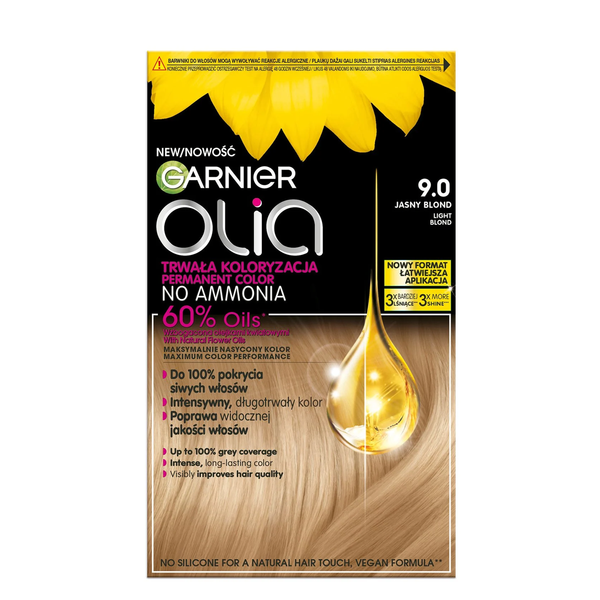 GARNIER Olia Farba do włosów nr 9.0 Light Blond zdjęcie 1