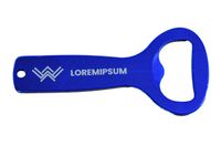 Otwieracze reklamowe logo, grawer 100szt. kolor niebieski