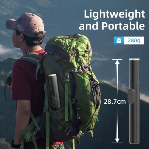 selfie stick tech-protect l09s z tripodem - czarny na Arena.pl