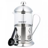 kinghoff zaparzacz do kawy/herbaty z dociskiem 600ml kh-4831
