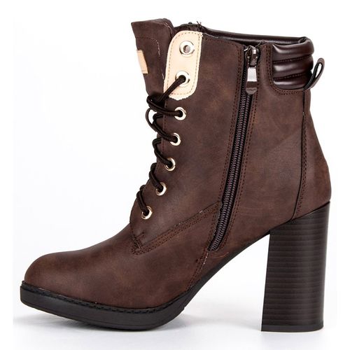 Brązowe botki workery r.37 na Arena.pl