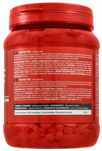 Activlab Creatine Tabs 300 tab Kreatyna monohydrat na Arena.pl