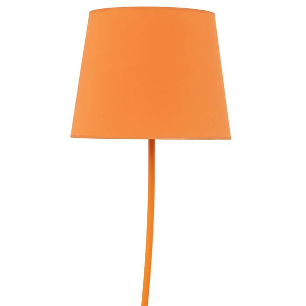 Podłogowa lampa do sypialni Nicola 6644 metalowa pomarańczowa zdjęcie 5