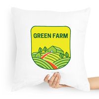 Poduszka Prezent Idealny Dla Rolnika Green Farm Z Nadrukiem Ze Zdjęciem