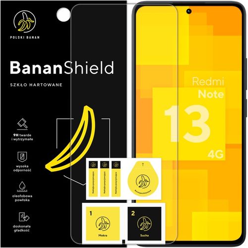 Szkło hartowane 9H BananShield do Xiaomi Redmi Note 13 4G na Arena.pl