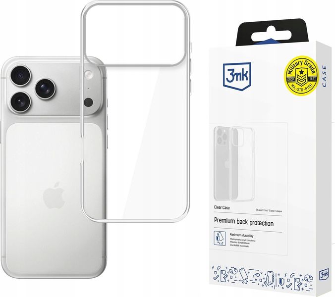 Apple iPhone 17 Pro Max - 3mk Clear Case zdjęcie 14