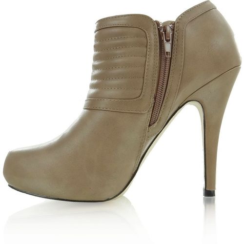 Botki na platformie 200-80 khaki - 39 na Arena.pl