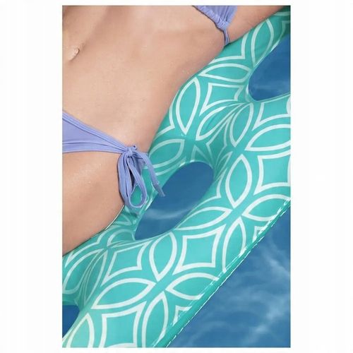 Duży Wygodny Materac Leżak Szezlong Dmuchany do Wody Pływania Basenu 43550 na Arena.pl