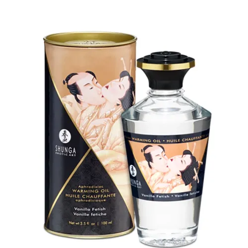 shunga aphrodisiac oil vanilla fetish 100ml rozgrzewający olejek do masażu na Arena.pl