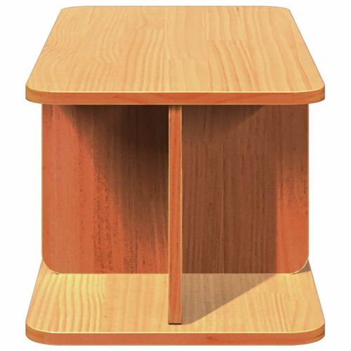 Stolik kawowy Woskowy brąz 80 x 39.5 x 33.5 cm na Arena.pl