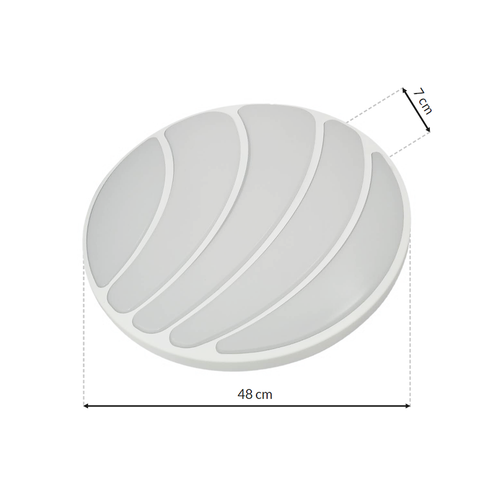 Plafon Shell Biały 40W LED Ø480 mm na Arena.pl