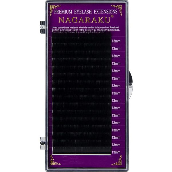 Rzęsy Nagaraku D, 0.07, 8 mm zdjęcie 4